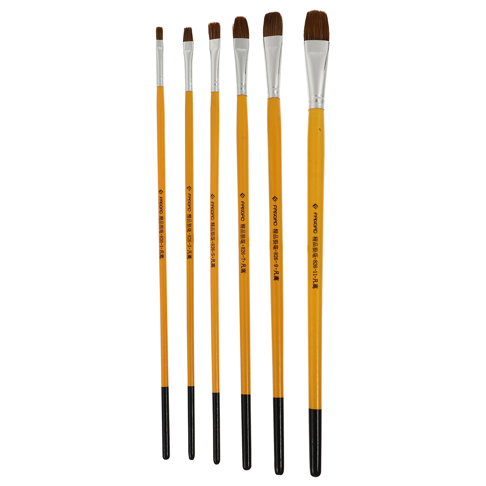 6Pcs Oil Painting Brushes Painting Tools Multifunction Oil Painting