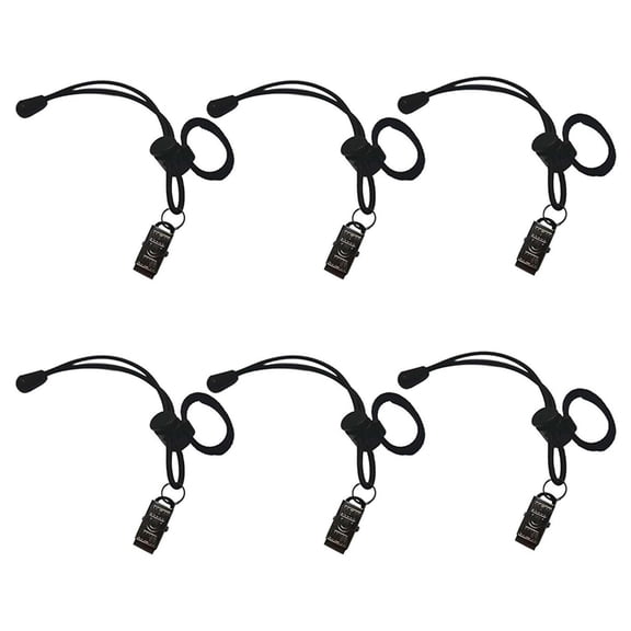 6Pcs/Pack Background Cloth Clamps Photography Work Room Backdrop Clips Holder 200mm/7.87inch Adjustable Elastic Cord