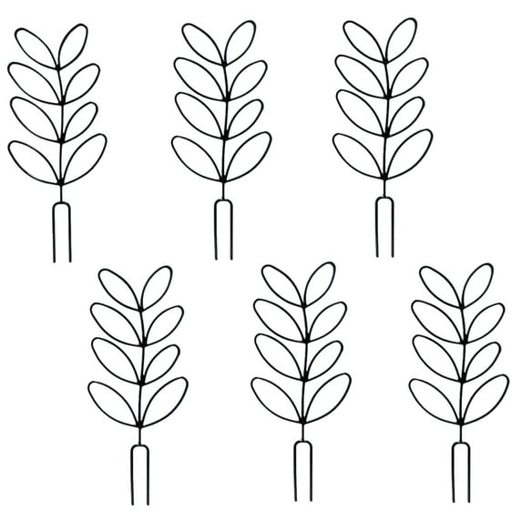 6Pcs Plant Trellises Indoor Stackable Plant Trellises Climbing Plant Small Plant Climbing Trellises for Potted Plant Climbing