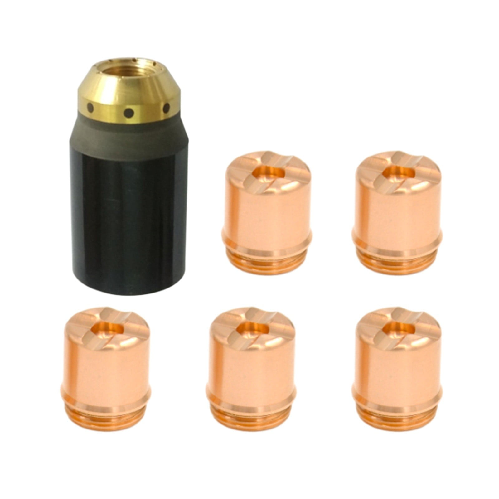 6Pcs Plasma Cutter Torch Consumable Shield Cup 98237 98236 for Sl60