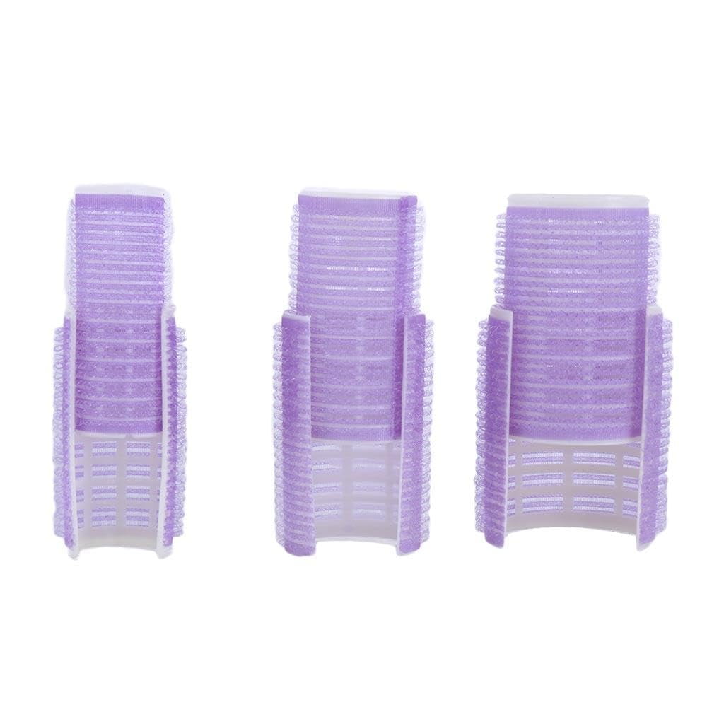 6Pcs Plastic Hair Rollers MMF7 DoubleLayer Bangs Hair Curlers Roller
