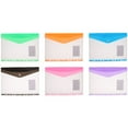 thumbnail image 1 of 6Pcs Portable Storage Pouches Reusable Contract Bag Multi-function Binder File Pouches, 1 of 6