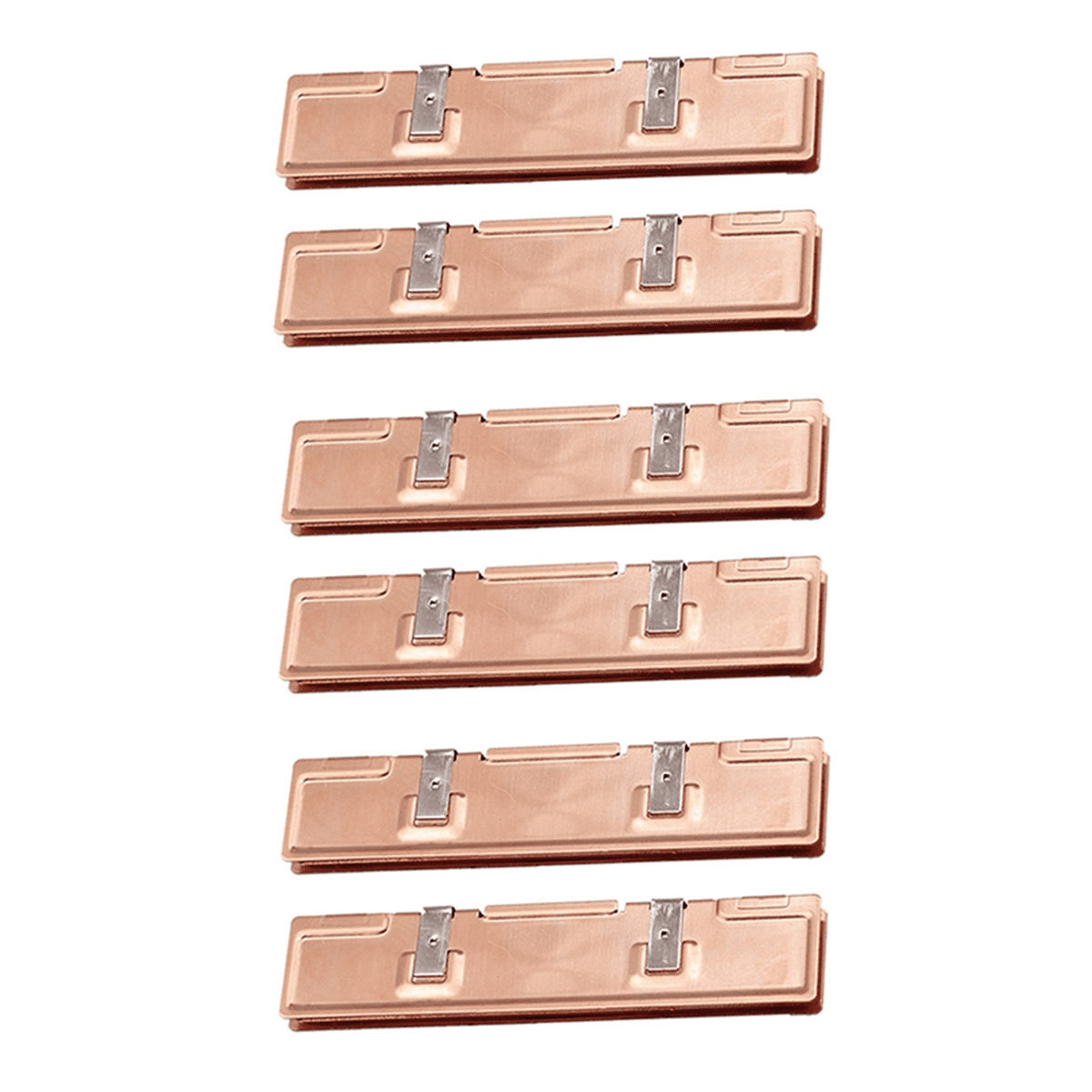 6Pcs Pure Copper RAM Heatsink Radiator for Ram Memory Cooler Cooling ...