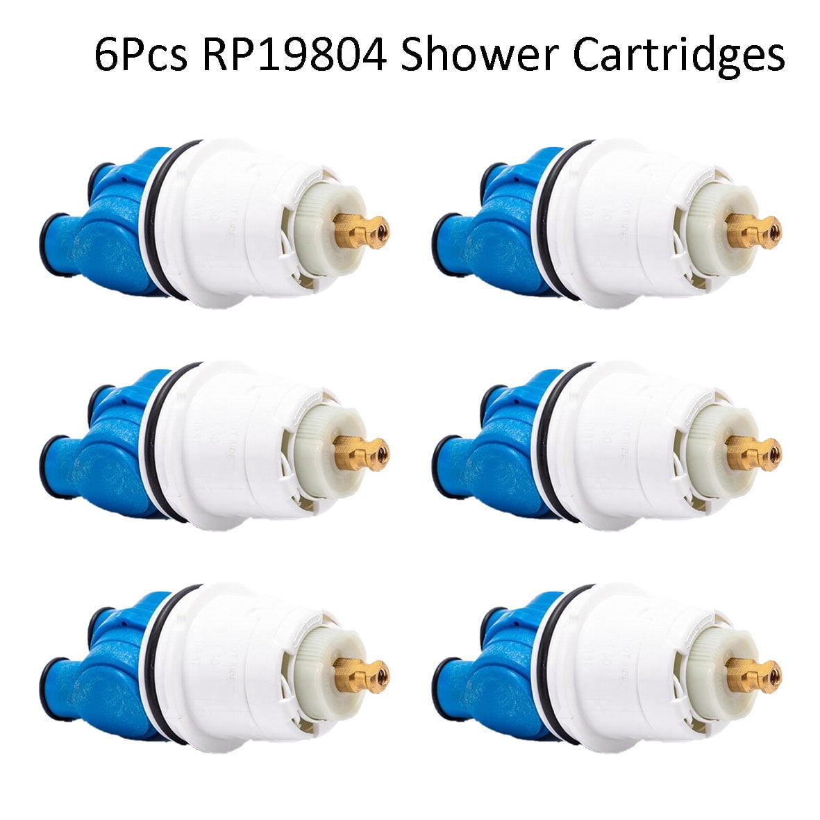 6Pcs RP19804 Shower Cartridge for 1300 / 1400 Series for Delta Area Rug Shower Faucet