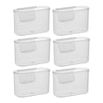 thumbnail image 1 of 6Pcs Refrigerator Side Box Fridge Side Sauce Box Small Hanging Box Clip-on Sauce Box, 1 of 8