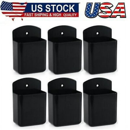 6Pcs Remote Control Holder Wall Mount,TV Remote Controller Holder,Self Adhesive