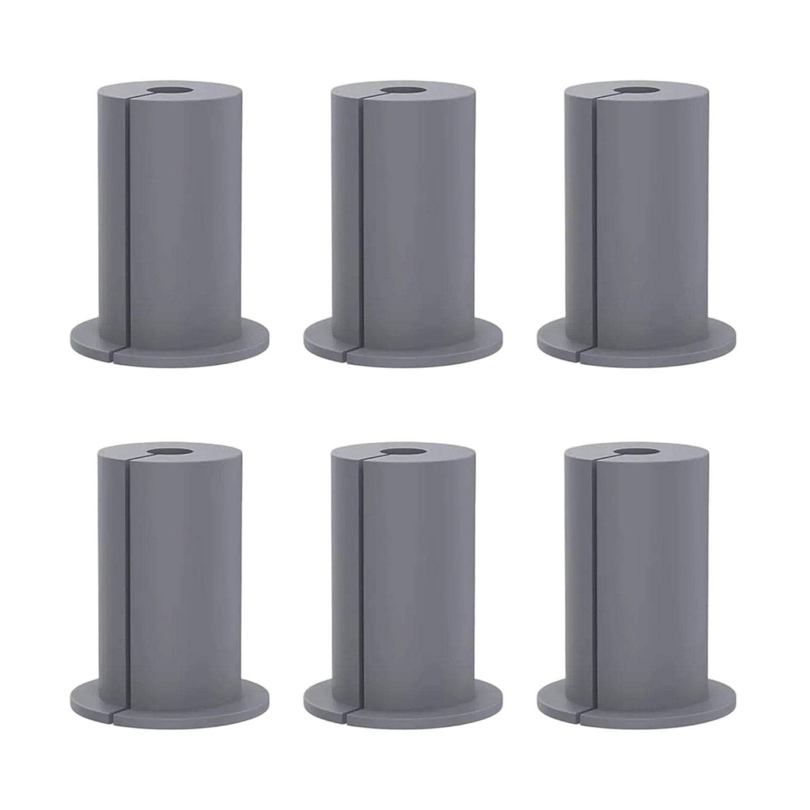 6Pcs Rubber Cable Routing Kits Protective Sleeve Furniture Wall Hole ...