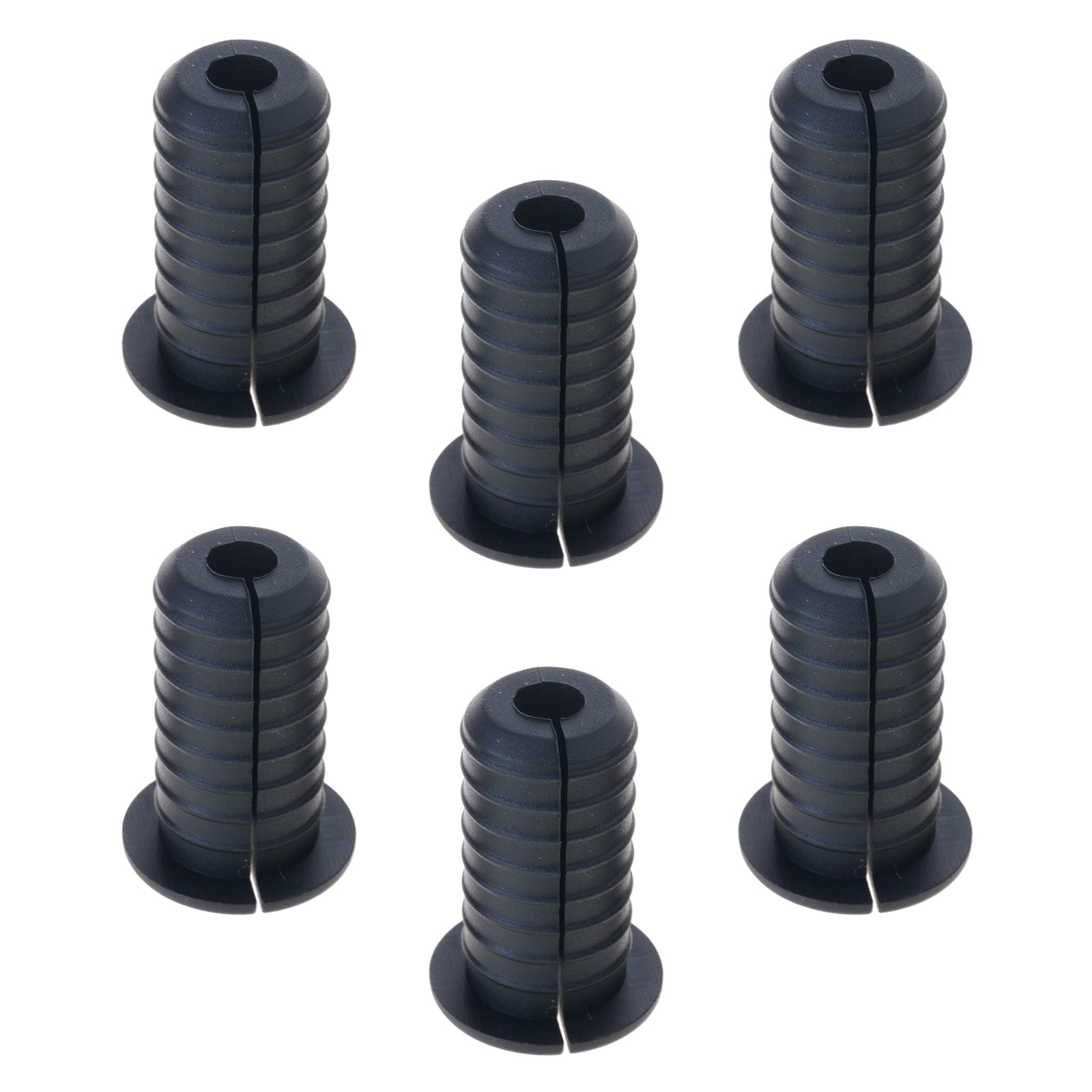 6Pcs Rubber Cable Routing Kits Protective Sleeve Furniture Wall Hole ...