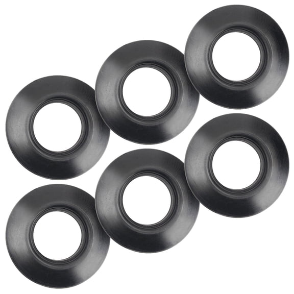 6Pcs Rubber Kayak Guard Oar Drip Rings Kayak Paddles Drip Rings Water Boats Paddles Grip Connectors Paddles Accessories