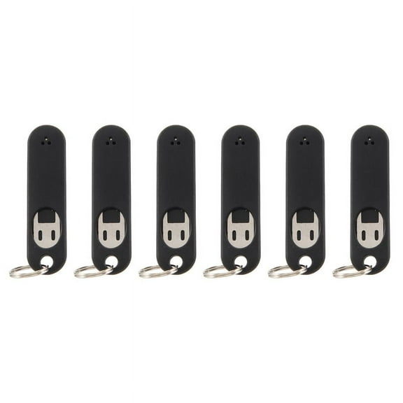6Pcs SIM Card Removal Tool-Sim Card Tray Pin Removal Tool,Black