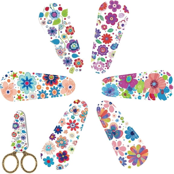 6Pcs Scissors Sheaths Shears Protective Covers Scissor Tip Covers Leather Safety Flower Sewing Scissor Sheath Portable Collect Bags