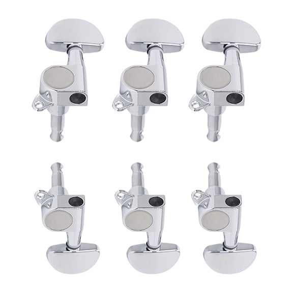 6Pcs Sealed Guitar Tunings Key Machines Head String Tuners Replacement 3L3R Guitar String Tunings Pegs Guitar Accessory