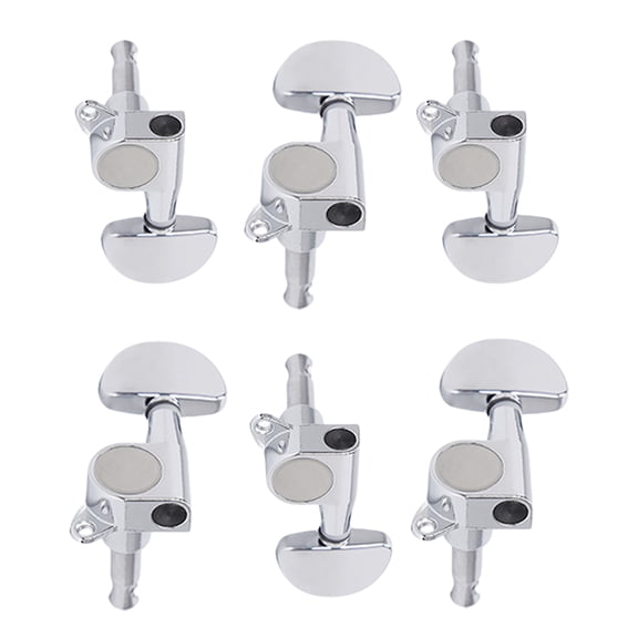 6Pcs Sealed Guitar Tunings Key Machines Head String Tuners Replacement 3L3R Guitar String Tunings Pegs Guitar Accessory