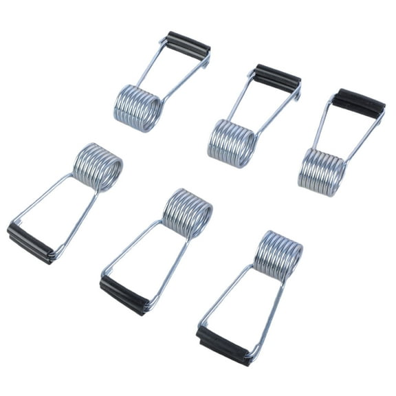 6Pcs SelfClosing Door Close Torsions Spring Hinge Spring Butt Hinge Pin Universals Butterfly Spring Door Close