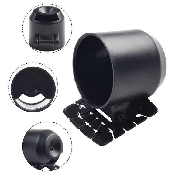 6Pcs/Set 2 Inch 52mm Car Single Gauge Meter Cup Pod Holder Dash Mount Bracket Boost Car Meter Pods Dash Pod Mount Bracket