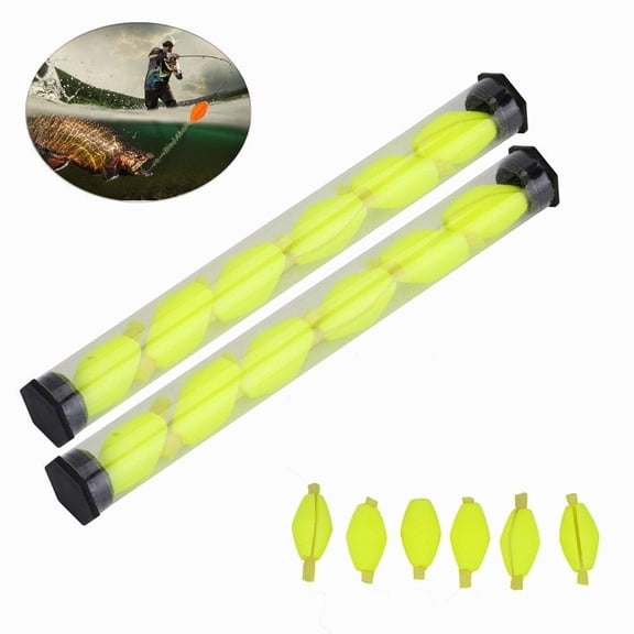 6Pcs/Set 2Colors Fly Fishing Buoy Bobbers Foam Float Strike Indicator Fishing Tackle, Fishing Tackle Float, Fishing Float Bobber