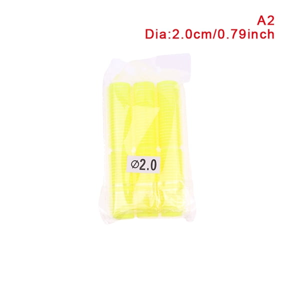 6Pcs/Set Different Size Self Grip Hair Rollers Magic Curlers DIY Home Use Hairdressing Roller Hair Styling Tool
