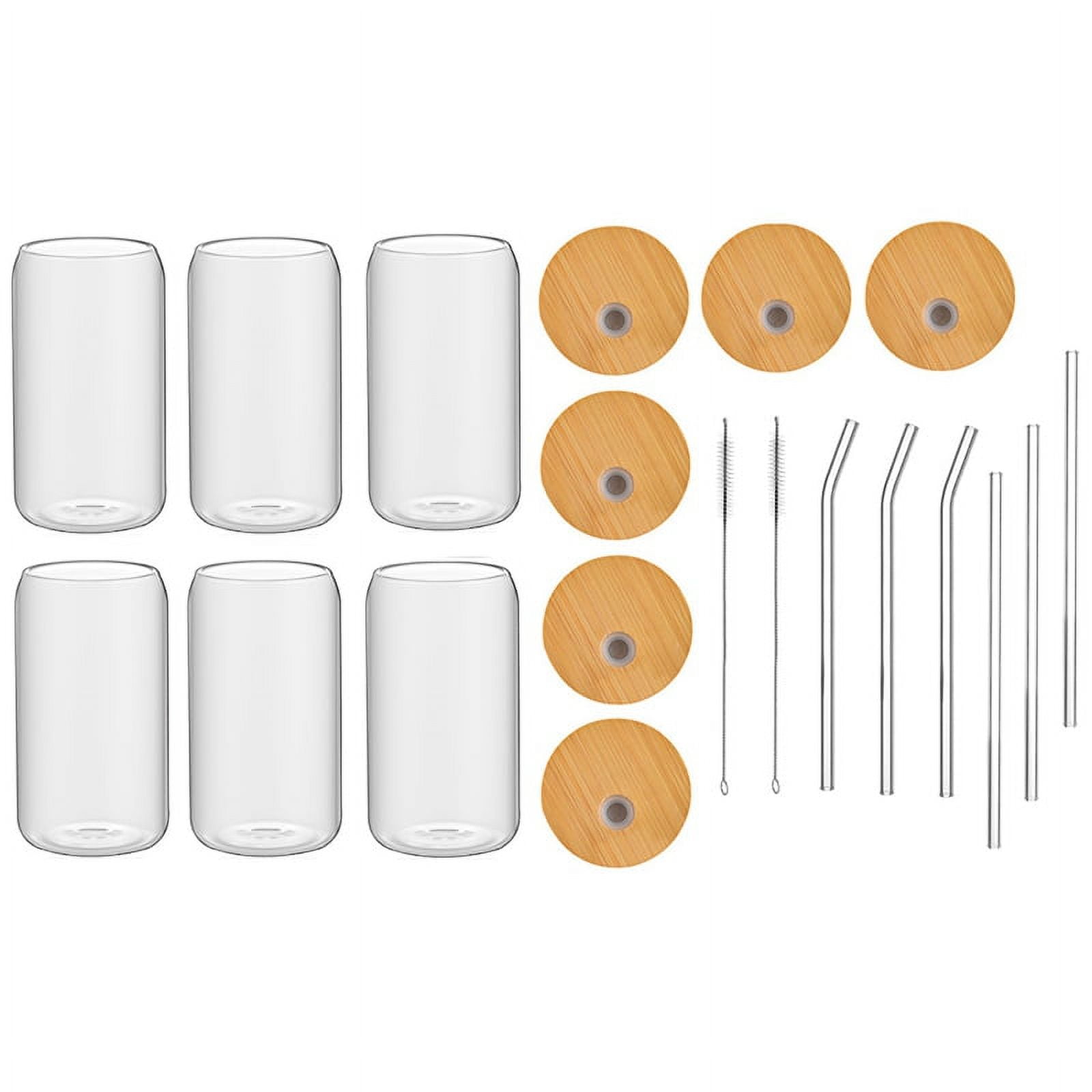 https://i5.walmartimages.com/seo/6Pcs-Set-Drinking-Glasses-with-6-Bamboo-Lids-and-6-Glass-Straws-16Oz-Can-Shaped-Glass-Cup-Clear-Iced-Coffee-Cup_64b1e7de-0513-46ed-88b5-713f9e3cdff0.a87ab0a75a98e8a6505dd54aa48283ed.jpeg
