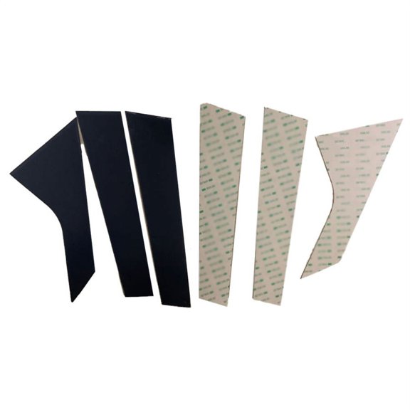 6Pcs/Set For 2020-2021 Hyundai Sonata Pillar Posts Door Trim Cover Glossy Black