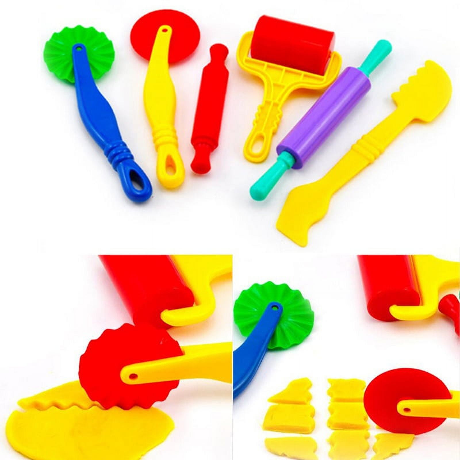 3 otters Clay Dough Tools Kit, 39 PCS Clay Tools for Kids Play Doh