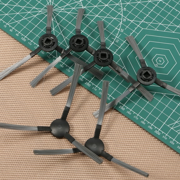 6Pcs Side Brush Replacement Robust Efficient Cleaning Vacuum Cleaner Replacement Side Brush Part Improved Cleaning Effect Sweeping Robot Spare Part Easy to Replace for bObsweep