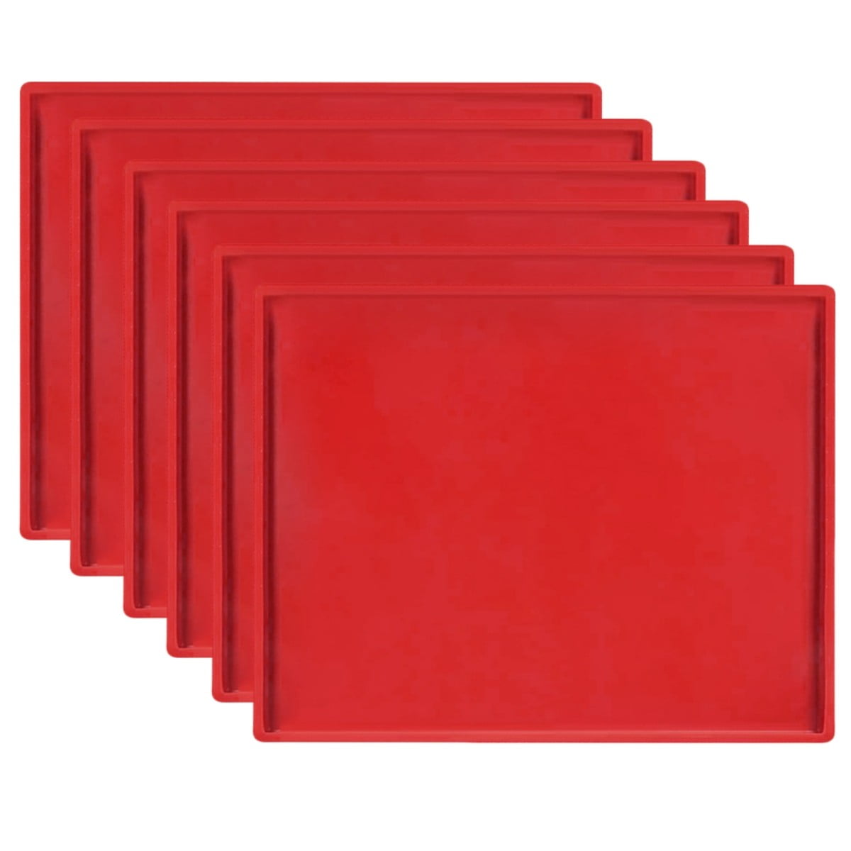 6Pcs Silicone Dehydrator Mats Nonstick Baking Tray Liners Compatible With For Cosori Oven And Food Dehydrators