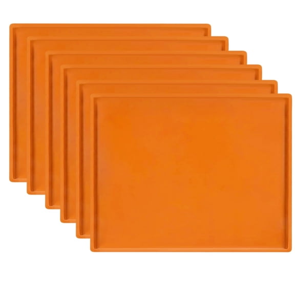 6Pcs Silicone Dehydrator Mats Nonstick Baking Tray Liners Compatible with For Cosori Oven and Food Dehydrators