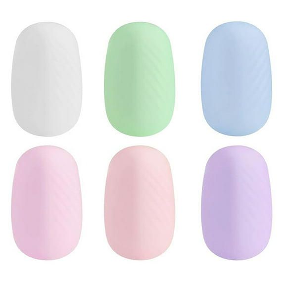 6Pcs Silicone Toothbrush Covers BPA-Free Compact Reusable Universal Simple Installation Tooth Brush Cover Caps