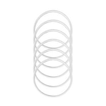 6Pcs Silicone Water Cup Seal Rings, Food Grade Leak Proof O-Ring Gasket Replacement, Easy Installation Sealing Rings For Bottles And Flasks