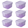 thumbnail image 1 of 6Pcs Small Food Storage Containers With Leakproof Lids, Condiment Sauce Containers, Airtight Freezer Storage, Dishwasher and Microwave Safe, 1 of 6