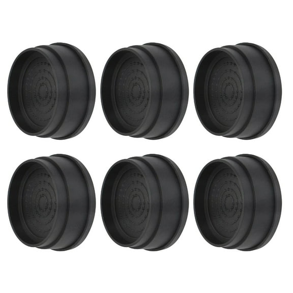 6Pcs Stackable Bed Risers Heavy Duty Bed Lifts Risers Nonslip Chair Extenders for bed Sofas Tables Chairs Couches