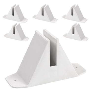 Geelin Geelin 4 Pcs Pet Gate Support Feet Freestanding Dog Gates Stabilizer Feet Plastic Triangle Reinforcement Fitting Dog Panel For Configurable Isolation Fence Free Standing Pet Gate Fence, Black | Best Price