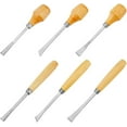 thumbnail image 1 of 6Pcs Stone Setting Tools Wood carving Hand Chisel Jewelry Stone Prong Pusher Wood Gouges Carving Tools Suitable for Professional Jewelers and DIY Enthusiasts, 1 of 7