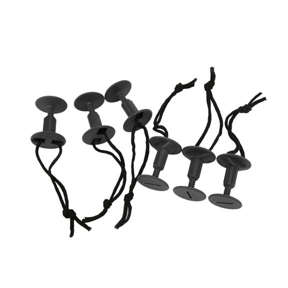 6Pcs Surfboard Leash Leg Rope Plug with Detachable Slot Surfing Accessories