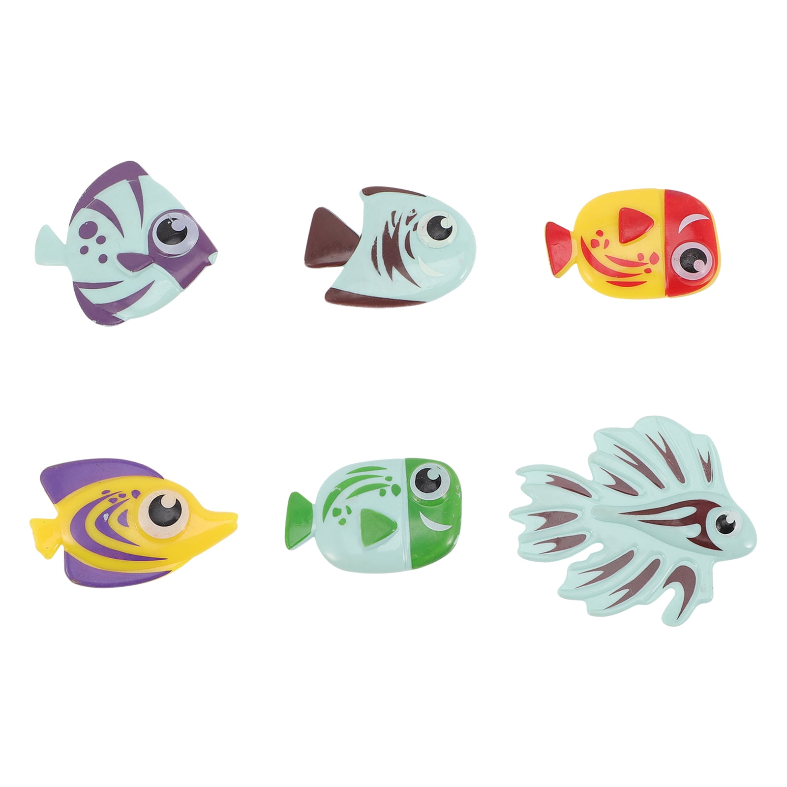 6Pcs Swimming Pool Toys Diving Toys Cartoons Fish Toy Kids Summer Party