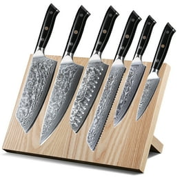 MITSUMOTO SAKARI Damascus Chef Knife, 8 inch Professional 440C Japanese  Knives 