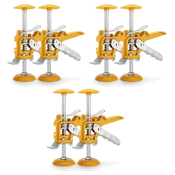 6Pcs Tile Leveling System Leveler Wall Tile Paving Locator Tool Clip Floor Installation Tile Alignment Tools