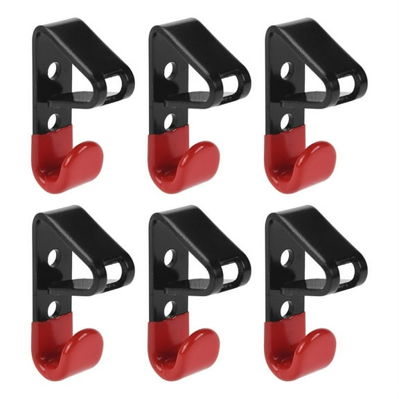 6Pcs Tire Wheel Rim Hub Hanging Metal Hook Holder Shop Display Stand Rack Wall Mounted Racing