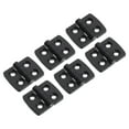 thumbnail image 1 of 6Pcs Torque Hinge, 40x30x4mm Nylon Adjustable Position Control Hinges (5mm Hole), 1 of 6