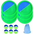 thumbnail image 1 of 6Pcs Toss and Catch Ball Game Set, Outdoor Sports Equipment for Beach and Backyard, Lawn Activity with Paddles, Poolside Exercise, Family Fun Play, B, 1 of 8