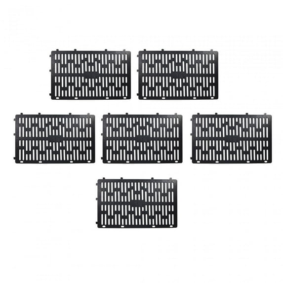 6Pcs Tree Trunk Protector Prevent Damage Weather Resistant Flexible Durable Tree Black