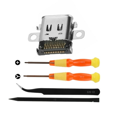6Pcs Type-C Charger Socket Charging Port Repair Tool For Nintendo Switch Console