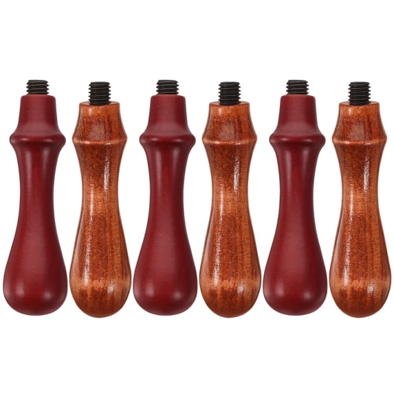 6Pcs Universal Wax Seal Stamp Replacement Handle DIY Crafts Accessories
