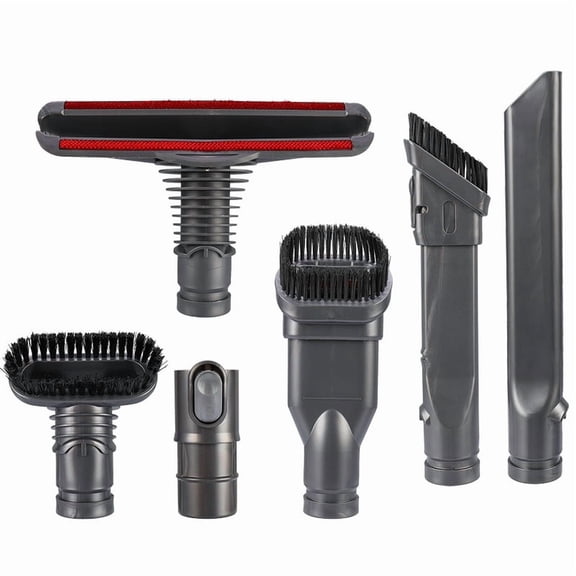 6Pcs Vacuum Cleaner Brush Nozzle Head Adaptor Dusting Crevice Stair Tool Kit For Dy*son DC32 DC33 DC19 DC20