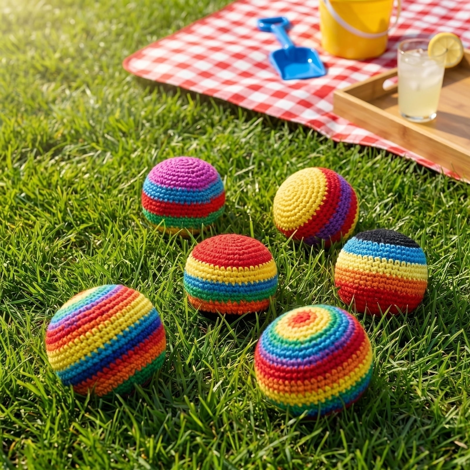 6Pcs Vibrant Assorted Color Canvas Sandbags Tossing Toys, Toddlers Beach Active Play Hand Eye Coordination Toss Games, Heavy Duty Double Stitched Tear Resistant Outdoor Play Equipment For Boys Girls