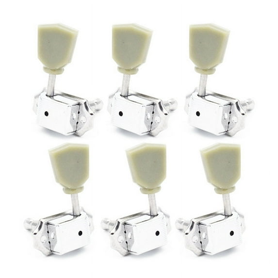 6Pcs Vintage Style Guitar Tuning Pegs Tuners 3L3R Compatible with Guitar Parts y9675
