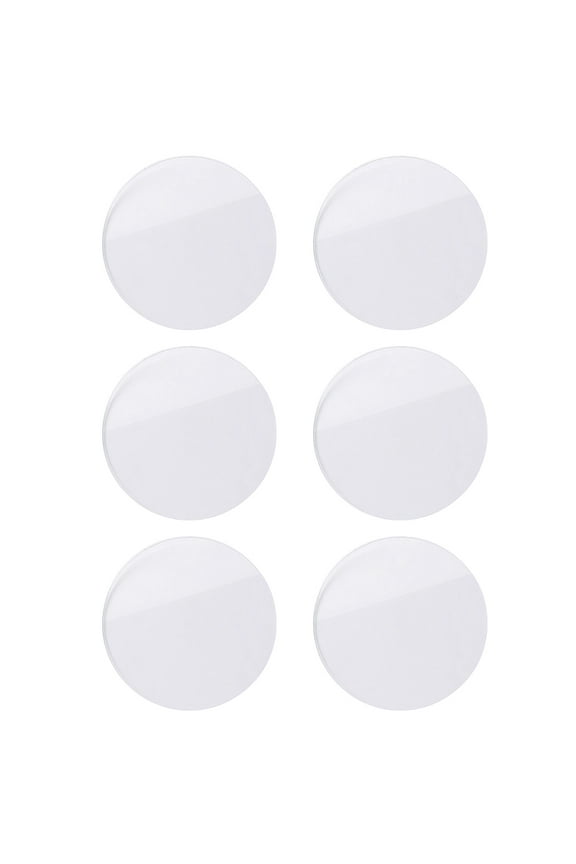 Clear Watch Lens Replacement Parts Made of Strong Glass for Watchmaker Repair 6Pcs