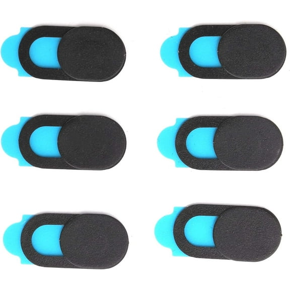 6Pcs Webcam Cover Laptop Camera Cover Protection Web Camera Cover Slider Ultra Thin Web Camera Sticker for Cameras, Laptops, PC, Tablet