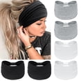 thumbnail image 1 of 6Pcs Wide Headbands for Women Knotted No Slip Head Bands Soft Turban Headband Hair Accessories Boho African Head Wraps for Women Yoga Workout, 1 of 7