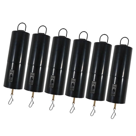 6Pcs Wind Motor Battery Operated, Wind Chime Hanger for Garden Lawn Patio Decor